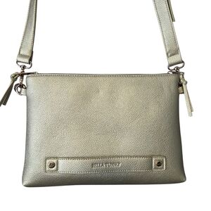 Bella Tunno Metallic Gold Crossbody Bag